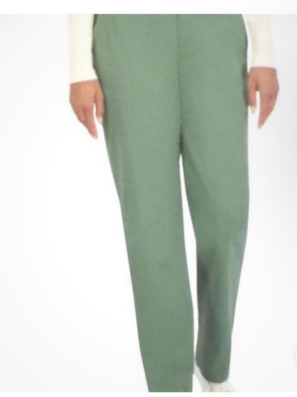 Gerry Weber Straight-Leg Pants in Sage Green